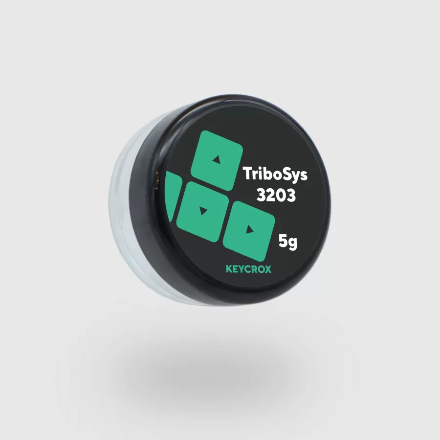 Small capsule containing 5g of Tribosys 2303 lubricant