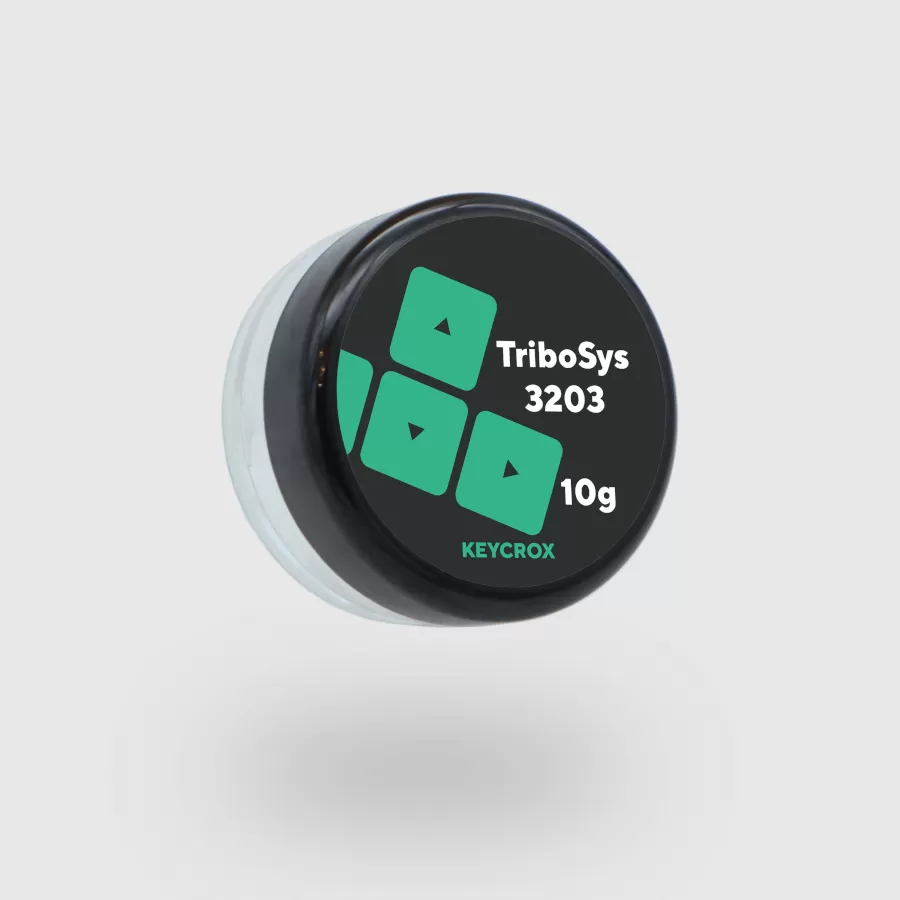 Small capsule containing 10g of Tribosys 3203 lubricant